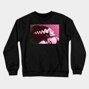 The Bride in Pink Crewneck Sweatshirt